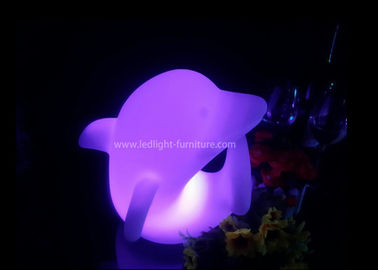 China O candeeiro de mesa colorido bonito da luz da noite do golfinho do feriado Eyes a produção para a sala fornecedor