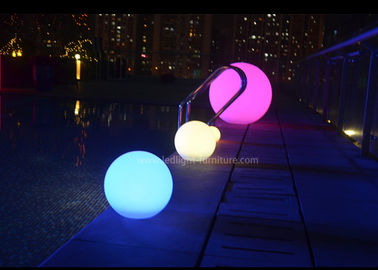 China a bola impermeável do diodo emissor de luz de 40cm ilumina exterior para a decoração da piscina fornecedor