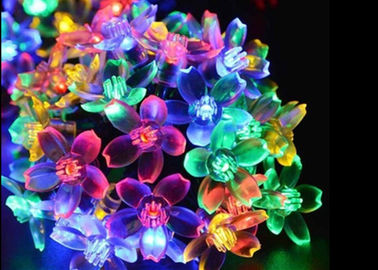 China A corda exterior posta solar da flor impermeável ilumina 30 diodos emissores de luz/50 lâmpadas do diodo emissor de luz fornecedor
