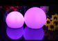 A bola do diodo emissor de luz do humor do material plástico ilumina o diâmetro 10 Cm com controlo a distância fornecedor