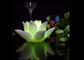 7 cores desvanecem-se candeeiro de mesa da flor do diodo emissor de luz Lotus impermeável com FORA DE/no botão fornecedor