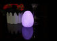 Luz dada forma ovo conduzida PVC macia da luz da noite da novidade com a bateria 3*LR44 fornecedor