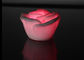 Rosa plástica branca dada forma conduziu a luz da noite com ação da água ou fora de do botão/sobre fornecedor