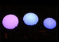 16 luzes pequenas recarregáveis da bola do diodo emissor de luz das cores para a decoração exterior da iluminação fornecedor