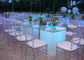 Mobília iluminada da luz do diodo emissor de luz impermeável para a decoração do banquete do casamento  fornecedor