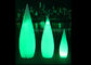 Projeto ereto da arte das lâmpadas do assoalho de poupança de energia do hotel com forma da gota da água fornecedor