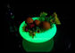 O fruto do diodo emissor de luz do RGB do plástico ilumina acima bandejas do cocktail para a decoração do evento do partido fornecedor