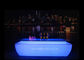 Mobília iluminada elegante da barra da tabela de cocktail do diodo emissor de luz do material plástico fornecedor
