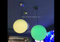 A bola do diodo emissor de luz do pendente da casa/loja ilumina-se com cores Dmx de RGBW através do controlador fornecedor