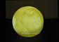 a bola de incandescência do diodo emissor de luz da lua do PVC de 10cm ilumina cor a pilhas cinzenta/amarelo/a branca fornecedor