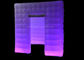 Cabine inflável branca da foto do cubo do diodo emissor de luz de Oxford com as 16 cores que mudam luzes fornecedor