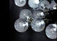 Luzes feericamente solares da corda do diodo emissor de luz da bola de cristal de 19,7 Ft para a decoração do feriado fornecedor