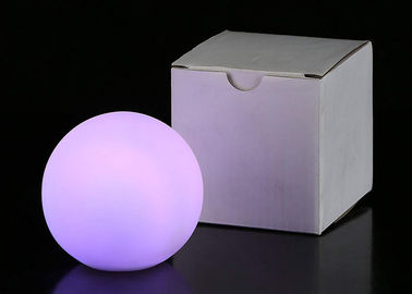Luzes pequenas da bola do diodo emissor de luz da cor vermelha com logotipo personalizado para a promoção do presente