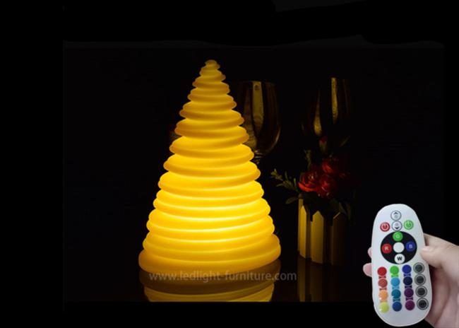 Candeeiros de mesa decorativos do diodo emissor de luz da visão criativa, candeeiros de mesa a pilhas sem corda 