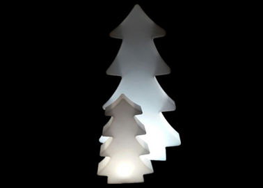China Árvore plástica lâmpada de assoalho dada forma do diodo emissor de luz a pilhas para a decoração exterior do Natal fornecedor