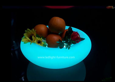 China O fruto do diodo emissor de luz do RGB do plástico ilumina acima bandejas do cocktail para a decoração do evento do partido fornecedor