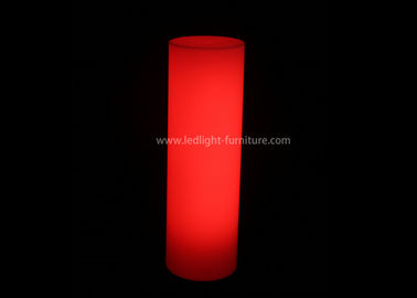 China Lâmpada de assoalho conduzida moderna exterior plástica do PE, lâmpadas de assoalho decorativas da coluna redonda fornecedor