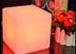 Candeeiro de mesa conduzido pequeno 10cm da luz da noite do cubo para o restaurante/decoração do festival fornecedor