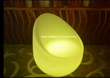 O ovo deu forma à cadeira da barra do diodo emissor de luz/interno elegantes ilumina acima cadeiras com 16 cores fornecedor