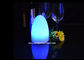 Candeeiros de mesa decorativos pequenos do diodo emissor de luz, ovo recarregável luz dada forma da noite  fornecedor