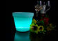Mini potenciômetros de flor plásticos coloridos do diodo emissor de luz do RGB para a decoração da tabela/jardim fornecedor