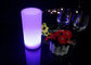 Choque decorativo dos candeeiros de mesa do diodo emissor de luz da coluna redonda resistente para o clube noturno fornecedor
