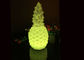 Decoração em mudança do quarto da iluminação do candeeiro de mesa da luz do humor do abacaxi da cor do diodo emissor de luz fornecedor