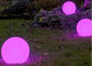 Luzes exteriores da bola do diodo emissor de luz do jardim da energia solar com mudança automática das cores fornecedor